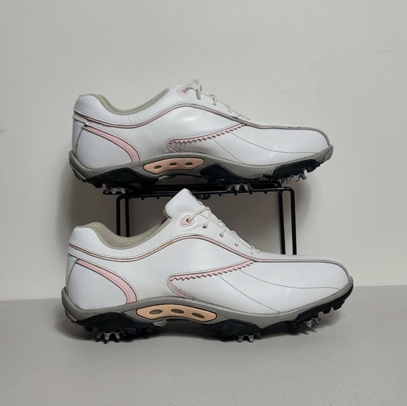 FootJoy Shoes - FootJoy Summer Series #98628 White and Pink Golf Shoes Size US 8M Women's FJ
